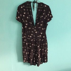 American Eagle Floral Romper